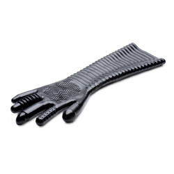 Master Series Gant Long Texturé Pleasure Fister Noir